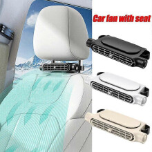 USB Charging Car Seat Cooling Fan for Front Seat Car Seat Fan with 3 Speeds