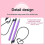 Pilates Bar with Resistance Band - Adjustable Exercise Stick Home Gym New 3