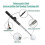 (Black) Gloryboom Golf Telescopic Club,Retractable Golf Swing Training Aid 2