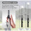 (Black) Gloryboom Golf Telescopic Club,Retractable Golf Swing Training Aid 4