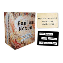 Ransom Notes - The Ridiculous Word Magnet Party Game, 3+ Players