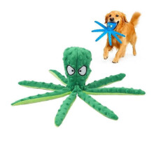 (Orange) Whiskerspot Octopus Dog Toy, Eco-Friend Octopus Plush, No Stuffing Dog Toys 2025