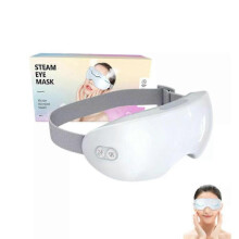 (White) Eyerelis Steam Therapy Eye Mask with Adjustable Smart Hot & Cold,Eyerelief Masks