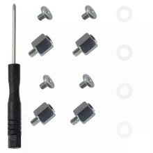 1Set M2 SSD Screw Kit NGFF NVME SSD Standoff Mounting M2 NGFF/NVMe Screw Set Stand Off Screw Hex Nut