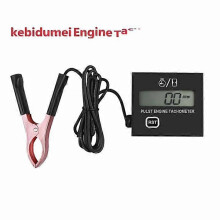 Gasoline Engine Digital Display Tach Hour Meter Gauge Inductive Speedometer Car Stroke Tachometer Motorcycle