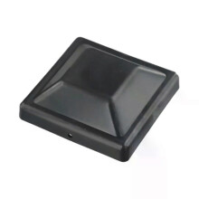 4pcs Fence Post Cap Protection Covers Plastic Garden Buildings Fence Decoration For 3 5/8 ID Wooden