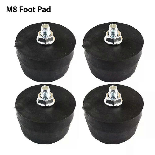4Pcs Air Compressor Foot Pad Shockproof Components Black Rubber Pad Replacement Foot Pads For Air Compressor