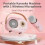 (Double Mike, Suya Bai) Home Speaker and Microphone,Mini Karaoke Machine Portable Bluetooth Speaker 4