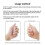 (2pcs, white) Sleep Aid Device The Chill Pill Device Hand-held Ergonomic Pressure Relief 1