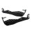 2PCS Motorcycle 22mm Handlebar Carbon Hand Guards Handguard Protector Protection 1