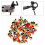 5 Pcs Archerys String Nocking Points Bows String Buckle Clip Brass Bows Cord Nockpoint Archerys Accessories 1