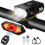 Aluminum Alloy Bicycle Front & Tail Light Set for Night Riding 2