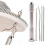 Leather Sewing Awl Set Replaceable Multifunctional Shoes Repair Tool Kit Punch Stitching Needles DIY 2