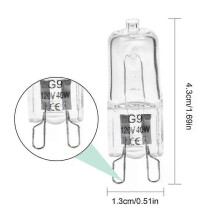 (110130V)40W G9 Oven Light High Temperature Resistant 110V/220V Halogen Bulb Lamp For Refrigerators