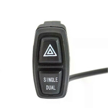 E-Bike Single Dual Hazard Indicator Switch Double Lock Double Button Electric Scooter Conversion Parts
