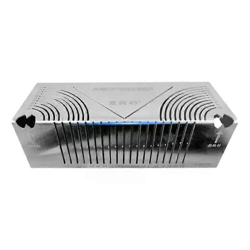 Arc Marking Ruler Right Angle Construction Arc Marking Tool Ergonomic Parallel Drawing Tool 90 Degree