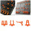 10Pcs Plastic Hanging Board Hole Hook Garage Organizer Wall-Mounted Garage Workshop Storage Rack Box 1