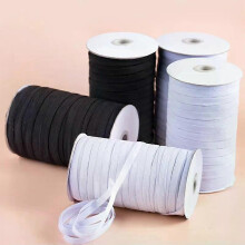5yards/10yards High-Quality Fat Black White Elastic Band Face Mask Made 3mm Clothing Sewing Fabric DIY