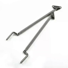 7/16 Dia Support Spring Adjuster Hatch Door 210mm 2pcs 8-1/4 Electrolysis Yacht Hatch Practical Quality