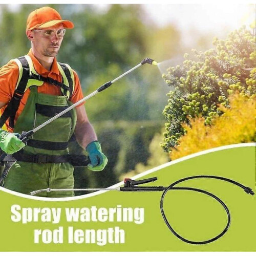 29" Stainless Steel Spray Wand with Ergonomic Hose and Adaptable Spray Settings 2