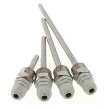 Temperatuursensorbehuizing 4-tands blinde buis roestvrijstalen sonde 1/2 BSP G-draad voor temperatuur
