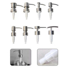 Lotion Bottle Dispenser Soap Dispenser Press Head 304 Stainless Steel For Shampoo Shower Gel 88x62mm