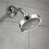 High Pressure Shower Head Sprayer 4 Inch 5 Setting Adjustable Rainfall Wall Universal Mounted Bathroom 1