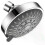 High Pressure Shower Head Sprayer 4 Inch 5 Setting Adjustable Rainfall Wall Universal Mounted Bathroom 2