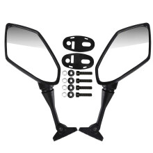 1 Pair Motorcycle Rearview Mirrors Left Right Replacement for CBR600RR CBR600 CBR1000RR CBR250R CBR300R