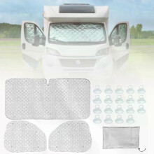 Window Sunshade Sun Visor 7 Layer Cover Sunshades Internal Thermal Blinds For Fiat Ducato 2006- Peugeot