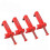 (4Pcs)4Pcs Bricklaying Construction Tool Brick Laying Tingle Building Fixator Brick Liner Clamps Runner 1