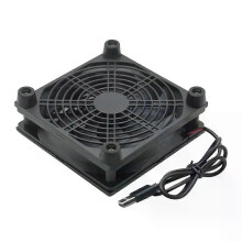12cm 5V USB Power Supply TV Set-Top Box Router Radiator Cooler Air Cooling Fan Laptop Cooling Pad