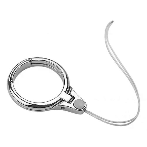 Rust-proof High-quality Phone Universal Ring Lanyard Electroplated Phone Ring Strap Universal  for Key