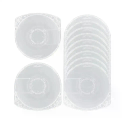 Game Disc Storage Shell Case Cover UMD Protective Box 10Pcs Replacement Clear UMD Disc Case Shell for