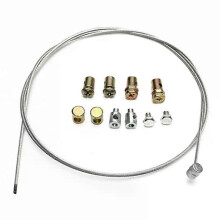 40 Motorfiets noodgaskabel reparatieset voor motorfiets koppeling gas rem kabels universeel