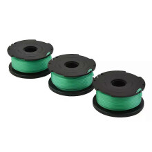 3PCS Trimmer Spool Lines For Black & Decker GL7033 GL8033 GL9035 Strimmer A6482 Spool & Line