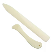 2 stuks vouwbeentjes voor hobby's, plastic open, vouwbaar, papier met doffe rand, handgereedschap voor