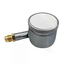 Kleine draagbare infraroodbrander met 196 mm mondstukadapter met 5/8-18UNF buitendraad, gegalvaniseerd