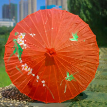 Handmade Oil Paper Umbrella Women Oil Paper Umbrella Chinese Style Decor Photography Props Dance Qipao