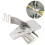 Sewing Machine Hemming Device Double Fold Bias Binding Right-Angle Edging Pull Tube Four Fold Pull Tube 1