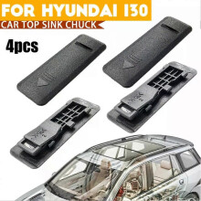4 stuks auto dakgootsteen waterafvoer dakrailrek lijst clip afdekkap geschikt voor Hyundai I30 daklijst