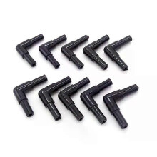 10pcs/lot 4mm Aquarium Air Tube Connector Elbow Y shape Fish Tank Accessories Air Pump Connector Control
