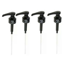 4Pack Black 8Ml Syrup Pumps Dispenser Pump Great for Monin Coffee Syrups Snow Cones Flavorings &