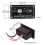 DC 12V Fused Marine Bilge Pump Switch Panel with LED Indicator Light Manual/Off/Auto 3-Way Toggle Switch 2