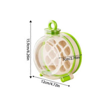 (No straps, Green) Ice Making Bottle Ice Crush Cup Freezing Reusable Easy Release Bottle For Home Cafe Restaurant Whiskey Cocktail Chilling Drinks