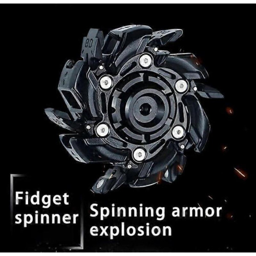EDC Restless Decompression fingertip Open Armor Gyroscope Adult Rotating Toy 1