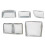 5 Pcs Handbrake Variable Speed Panel Side Switch P Button Cover Car Handbrake Button For BMW 5 6 7 Series 2