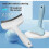 (small,White)V-Tooth Deshedding Comb,Pet Hair Removal Tool,V-Shaped Teeth Pet Comb 2
