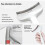 (small,White)V-Tooth Deshedding Comb,Pet Hair Removal Tool,V-Shaped Teeth Pet Comb 3