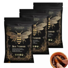 (3bags) Bee Venom Detox Foot Bath Beads, Herbal Foot Bath Beads